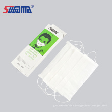 Disposable Dustproof Paper Face Mask 2 Ply